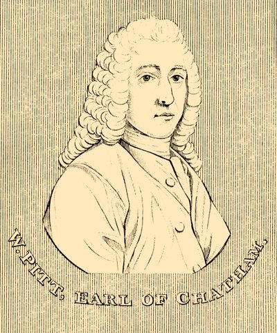 W. Pitt, hrabia Chatham, 1708-1778, 1830. autorstwa Unbekannt