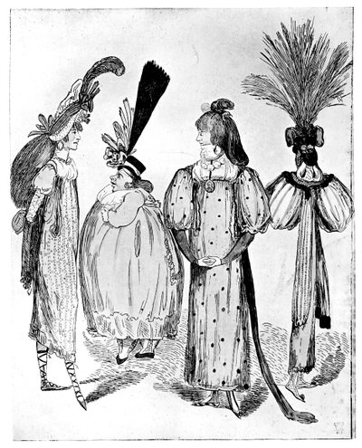 Waggoners Frocks lub No Bodys z 1795, 1795 autorstwa Unbekannt