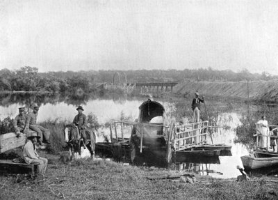 Oczekiwanie na promie, Paragwaj, 1911 autorstwa Unbekannt