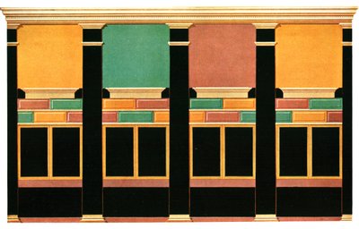Dekoracja ścienna, Pompeje, Włochy, 1928. autorstwa Unbekannt