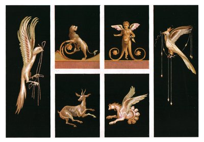 Dekoracja ścienna, Pompeje, Włochy, 1928. autorstwa Unbekannt