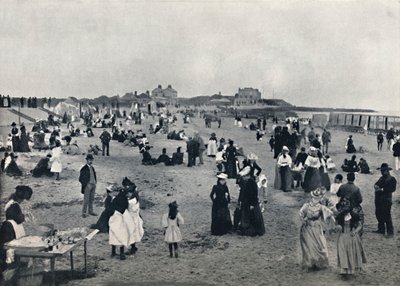 Walton-on-the-Naze - Scena na plaży, 1895 autorstwa Unbekannt