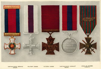 Odznaczenia wojenne, 1919. autorstwa Unbekannt