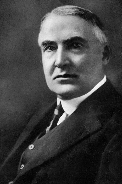 Warren G Harding, 29 prezydent Stanów Zjednoczonych, 1933 autorstwa Unbekannt