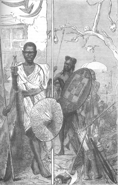 Wojownicy Mahdiego, c1885 autorstwa Unbekannt