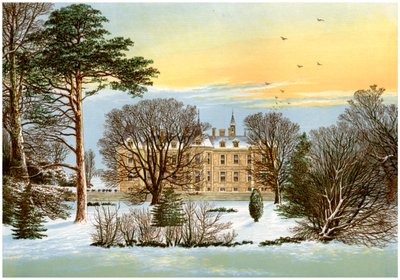 Warter Priory, niedaleko Pocklington, Yorkshire, dom rodziny Wilsonów, ok. 1880 r autorstwa Unbekannt