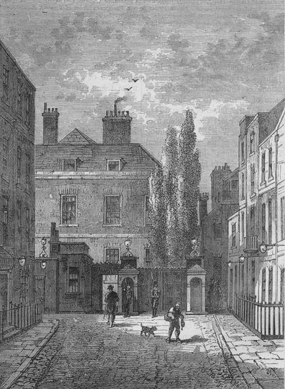 Warwick House, Westminster, Londyn, c1810 1878 autorstwa Unbekannt