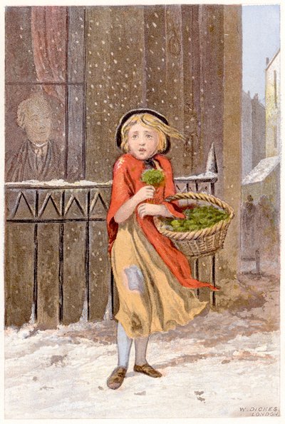Sprzedawca rukwi wodnej, c1880 autorstwa Unbekannt