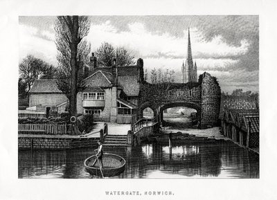 Watergate, Norwich, 1896 autorstwa Unbekannt