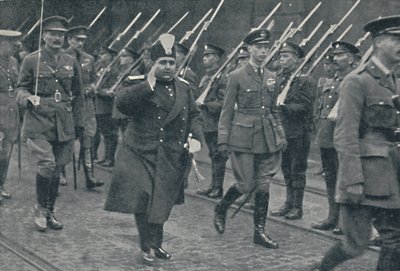 Powitanie innego wybitnego gościa zagranicznego, 1919, 1937. autorstwa Unbekannt