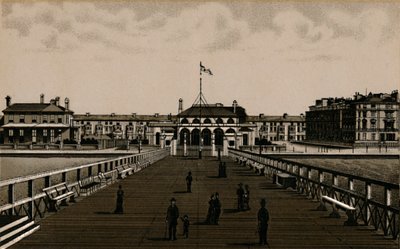 Molo Wellingtona, ok. 1880 r. autorstwa Unbekannt