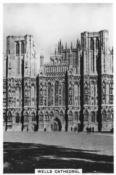 Katedra w Wells, Wells, Somerset, Anglia, 1936 r autorstwa Unbekannt