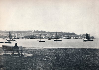 West Cowes - Widok z East Cowes, 1895 autorstwa Unbekannt