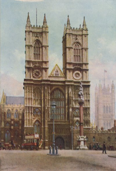 Opactwo Westminsterskie, ok. 1935. autorstwa Unbekannt