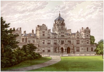 Westonbirt House, Gloucestershire, dom rodziny Holford, ok. 1880 autorstwa Unbekannt