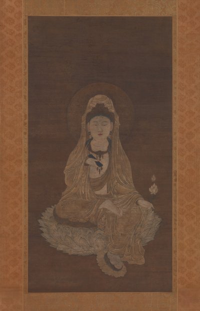 Kannon w białej szacie, XIII wiek. autorstwa Unbekannt