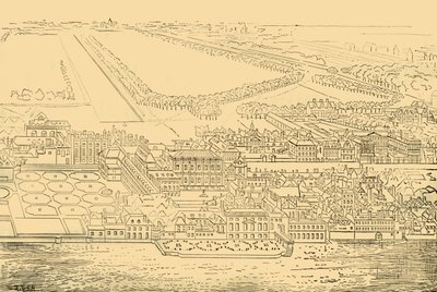 Whitehall, z rzeki, 1881. autorstwa Unbekannt
