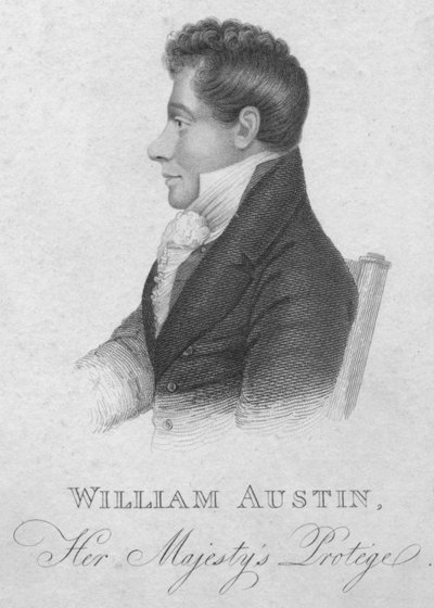William Austin, protegowany Jej Królewskiej Mości, ok. 1820 r. autorstwa Unbekannt