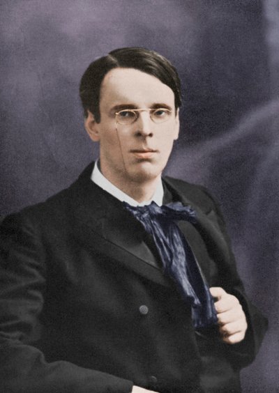 William Butler Yeats, irlandzki poeta i dramaturg, ok. 1900 autorstwa Unbekannt