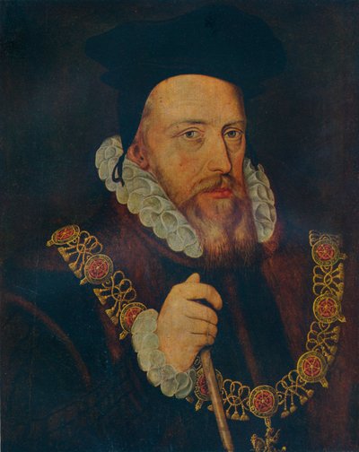William Cecil, Lord Burghley, XVI wiek autorstwa Unbekannt