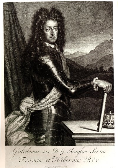 Wilhelm III Anglii i Orange 1650-1702 autorstwa Unbekannt
