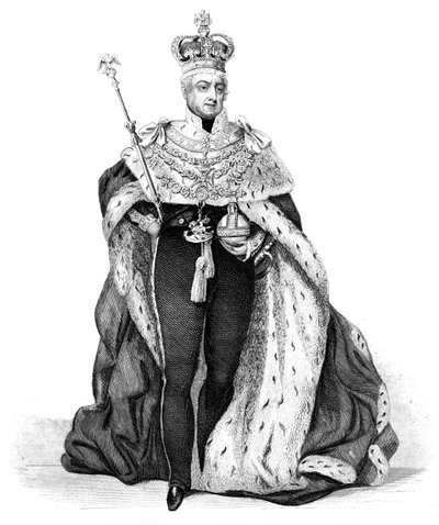 Wilhelm IV, król Wielkiej Brytanii, 1837 autorstwa Unbekannt
