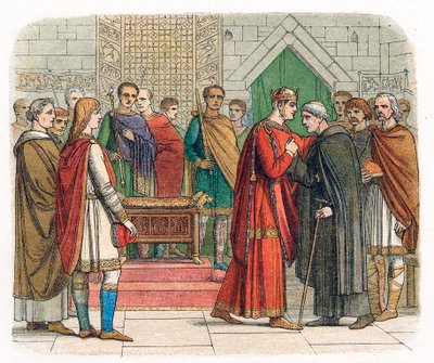 Wilhelm I, zdobywca, król Anglii, ok. 1067 XIX w. autorstwa Unbekannt