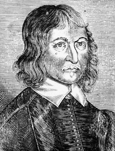 William Lilly 1602-1681, angielski astrolog, 1673 autorstwa Unbekannt