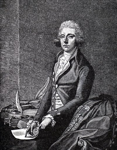 William Pitt Młodszy. autorstwa Unbekannt