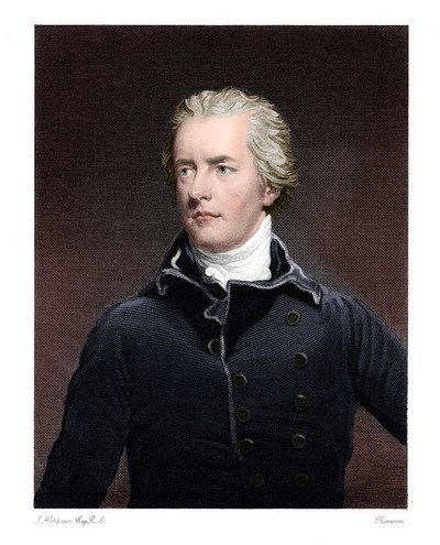 William Pitt Młodszy, brytyjski mąż stanu autorstwa Unbekannt