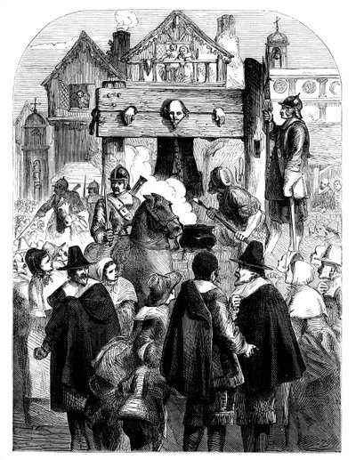 William Prynne 1600-1669 pod pręgierzem, ok. 1902 r. autorstwa Unbekannt