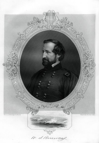 William Rosecrans, generał Unii podczas wojny secesyjnej, 1862-1867 autorstwa Unbekannt