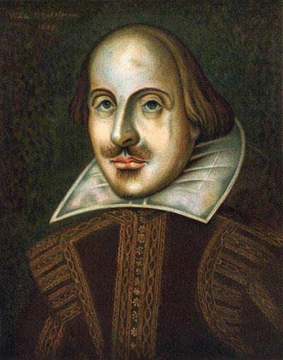 William Shakespeare, angielski dramaturg, 1609 autorstwa Unbekannt