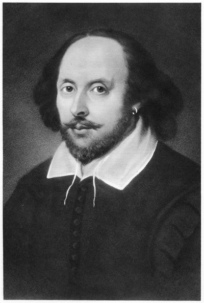 William Shakespeare, angielski dramaturg, XIX wiek autorstwa Unbekannt