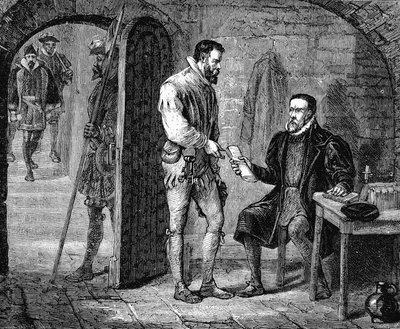 William Tyndale, tłumacz języka angielskiego, 1536 koniec XIX wieku autorstwa Unbekannt
