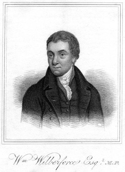 William Wilberforce, filantrop, ewangelicki chrześcijanin i działacz przeciw niewolnictwu, 1821 autorstwa Unbekannt