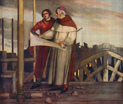 William of Wykeham Budynek Winchester, 1912 autorstwa Unbekannt