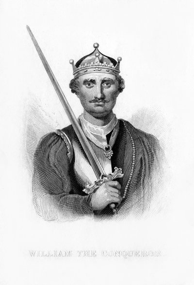 Wilhelm Zdobywca, XIX w. autorstwa Unbekannt