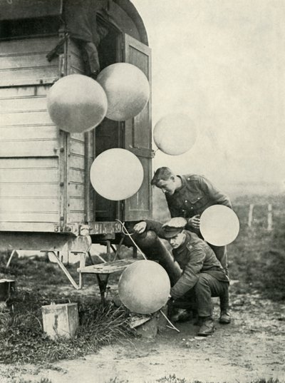 Raporty o wietrze i pogodzie dla armii brytyjskiej, 1919. autorstwa Unbekannt