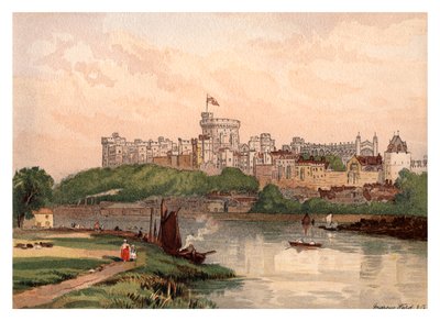 Zamek Windsor, 1880 autorstwa Unbekannt