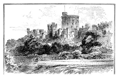 Zamek Windsor, Berkshire autorstwa Unbekannt