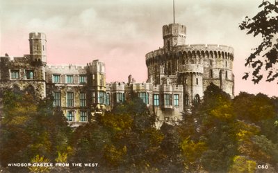 Zamek Windsor z Zachodu, 1935. autorstwa Unbekannt