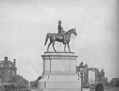 Posąg Winfielda Scotta, Waszyngton, D.C., c1897. autorstwa Unbekannt