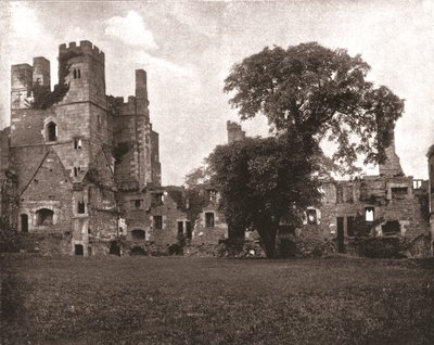 Wingfield Manor, niedaleko Alfreton, Derbyshire, 1894. autorstwa Unbekannt