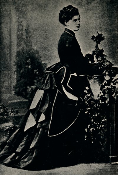 Winston Churchill, amerykańska matka, ok. 1880 r., 1945 r. autorstwa Unbekannt