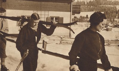 Sporty zimowe, Austria, 1935, 1937 autorstwa Unbekannt