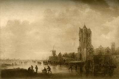 Zima na lodzie, 1645, 1908. autorstwa Unbekannt