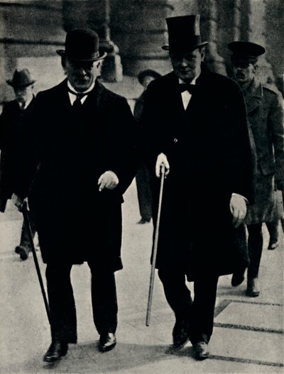 Z Davidem Lloydem Georgem, 1917, 1945. autorstwa Unbekannt