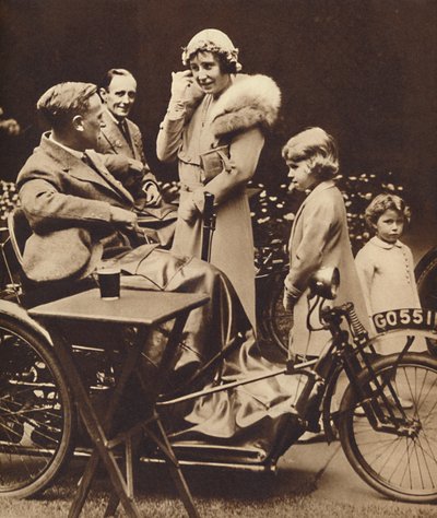 Z niepełnosprawnymi byłymi żołnierzami, c1936, 1937 autorstwa Unbekannt