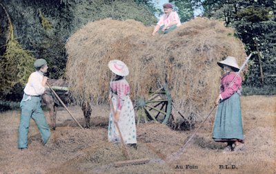 Z sianem, ok. 1900 autorstwa Unbekannt
